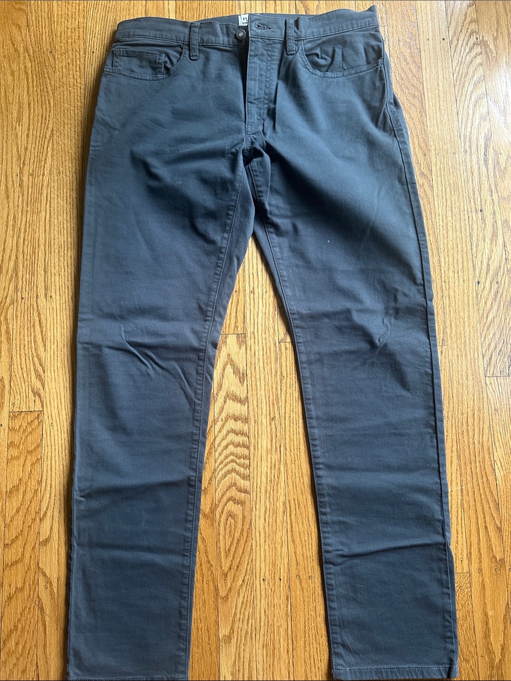 Men’s 5-pocket pant - Dark Gray Slim Fit